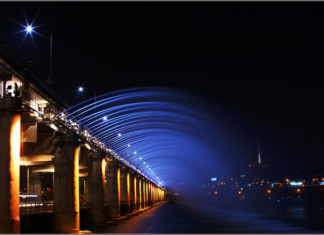 반포 한강공원 낮과 밤의 경치: 청정한 공기와 아름다운 풍경, 여유로운 순간의 여행