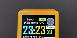 스마트 기상관측 디지털 LED 시계 구매 후기: 실용적인 기능과 귀여운 디자인으로 만족스러웠어요!